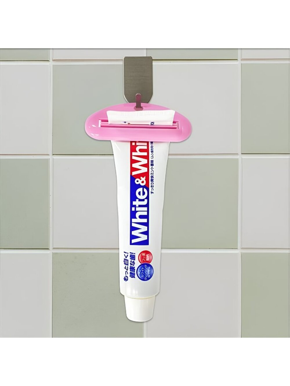 Toothpaste Tube Squeezer Dispenser, 9 Pcs Plastic Tube Squeezer Holder